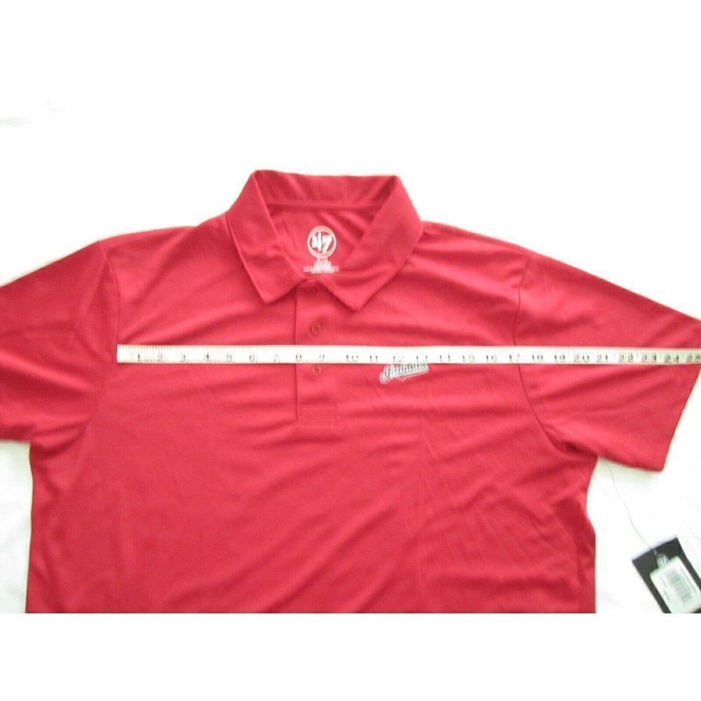 New W/ Defect 47 Ace Cleveland Indians Discontinued Logo Polo Shirt Sz XL - Picture 3 of 9